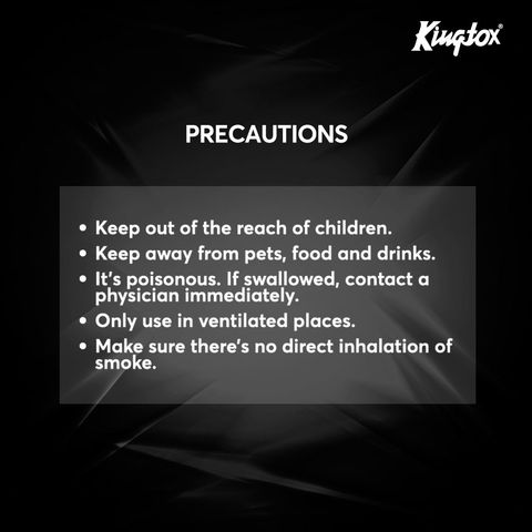 Kingtox Black Coil 10 Pieces