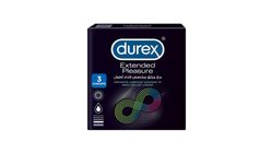 Durex Condoms Extended Pleasure 3 Pcs