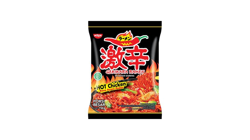 Nissin Geki Kara Ramen Hot Chicken 118g (00001)
