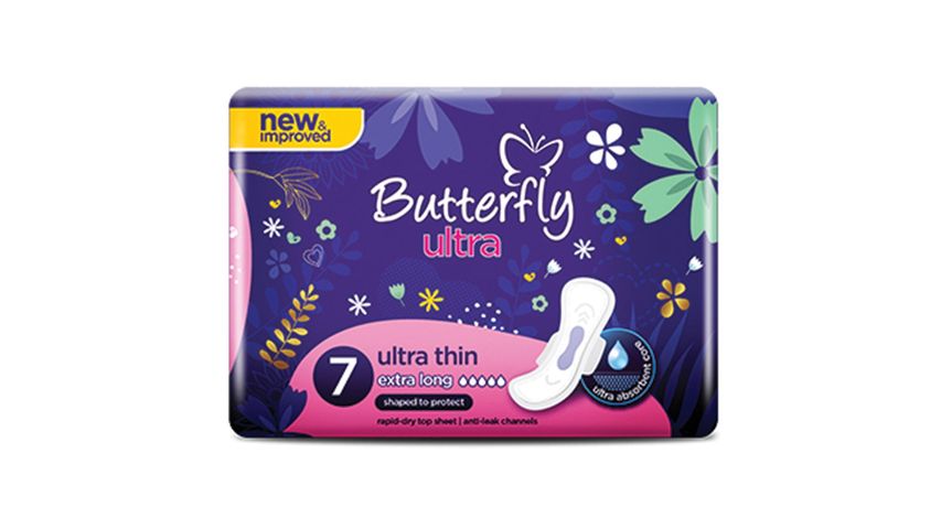 Butterfly Pads Ultra Extra Large 7Pcs