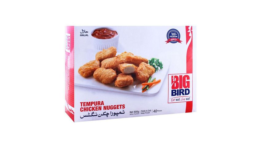 Big Bird Tempura Chicken Nuggets 800g