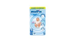 Molfix Diaper Midi Jumbo Pack Size 3 (4-9kg) 56 Pcs