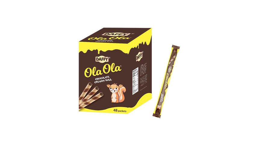 Daffy Olaola Roll Chocolate Box Pack (Rs. 120)