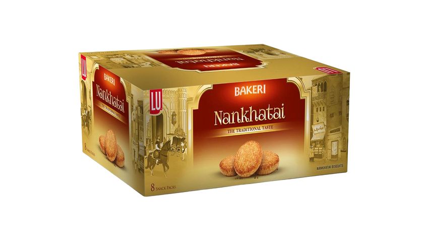 LU Bakeri Nankhatai (Snack 8 Packets)