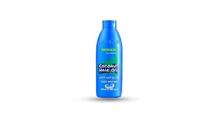 Hemani Herbal Pure Coconut Hair Oil (Blue) 100ml