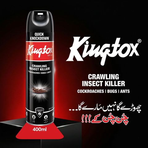 Kingtox Crawling Insect Killer Spray 400ml