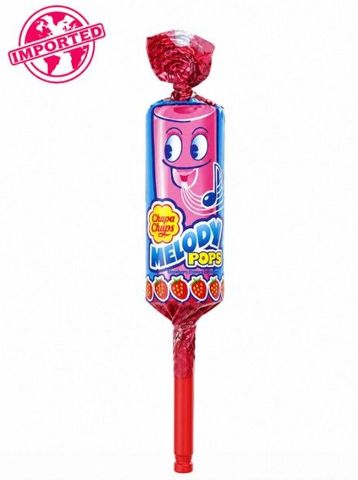 Chupa Chups Melody pop lollipops 15gm ( Strawberry )