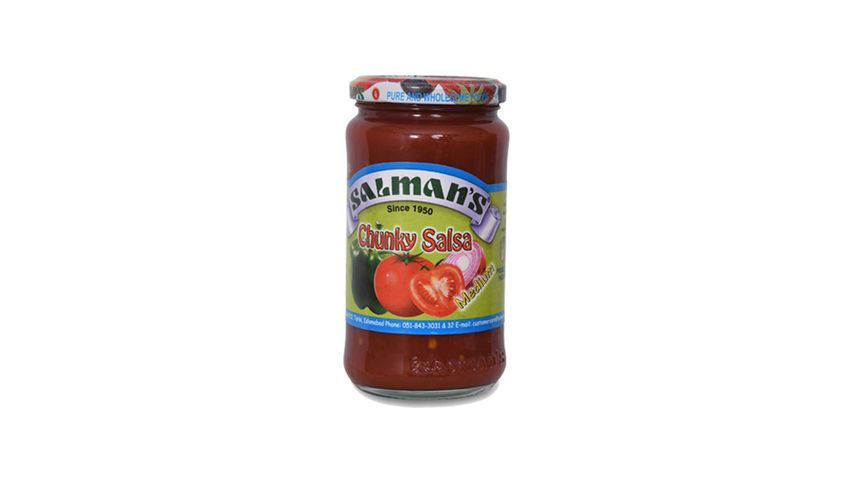 Salman's Chunky Salsa Jar Medium 370g