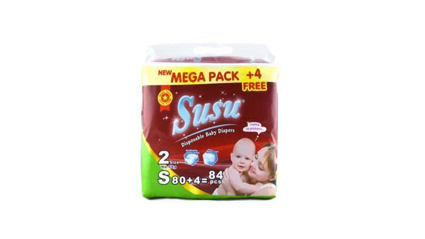 Susu Diapers Small 80 Pieces