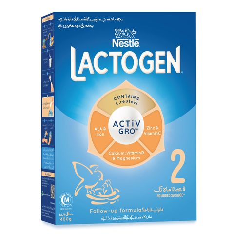 Nestle Lactogen 2 Follow-up Formula Powder 400g