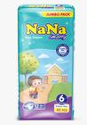 NaNa Smarty Baby Diapers Jumbo XX-Large 42 Pieces