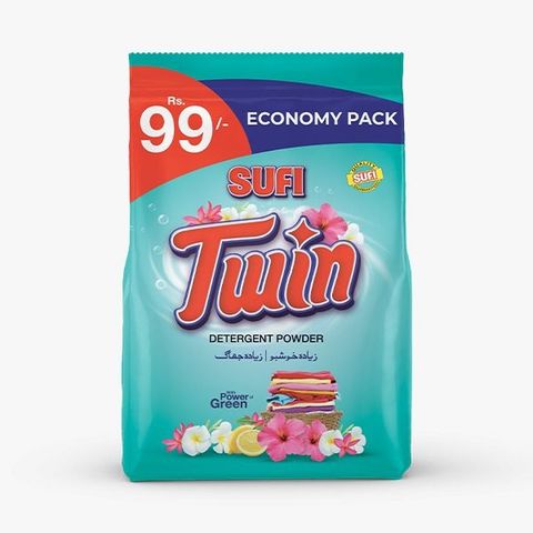 Twin Detergent Powder Economy Pack 400g