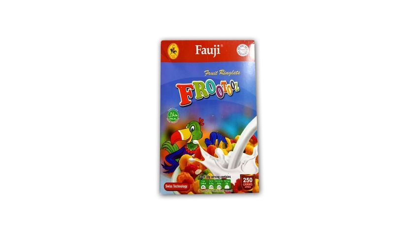 Fauji Frootooz Fruit Ringlets 250Gm