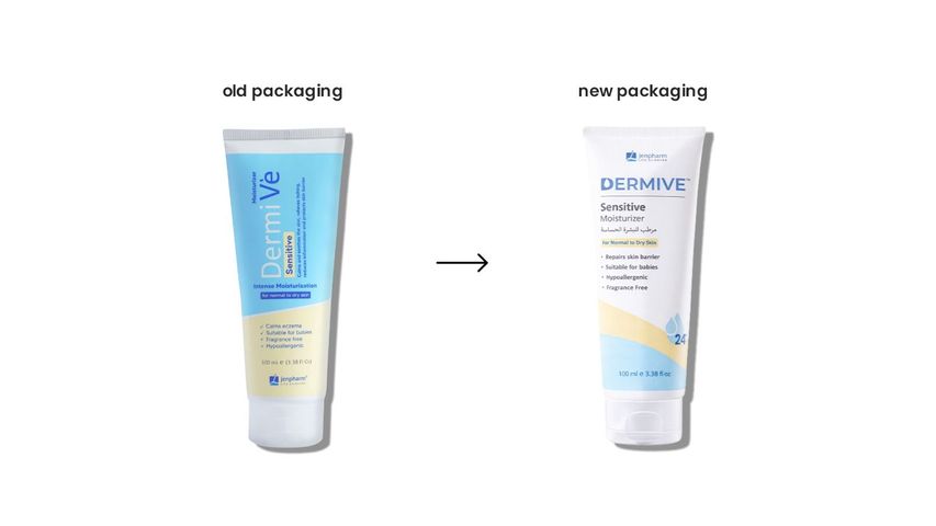 DermiVe Sensitive Moisturizer 100ml