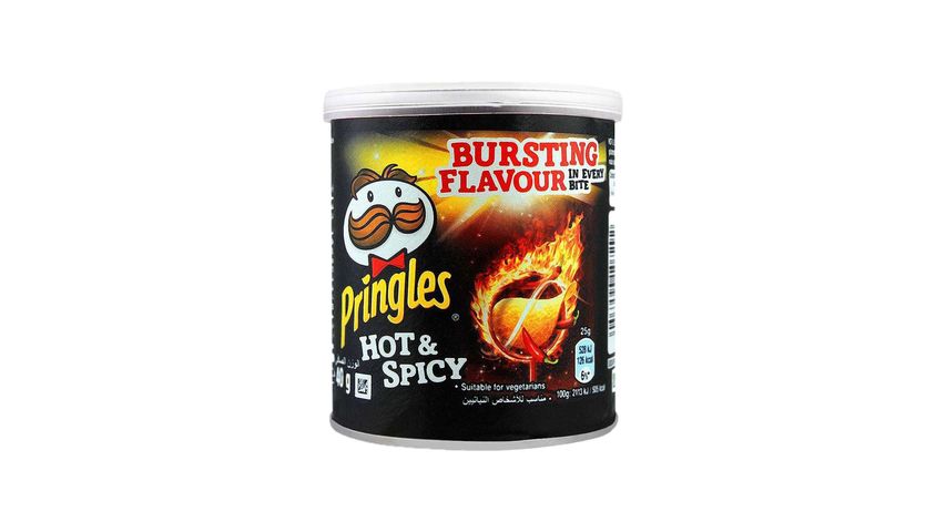 Pringles Hot & Spicy Chips Imported 40g