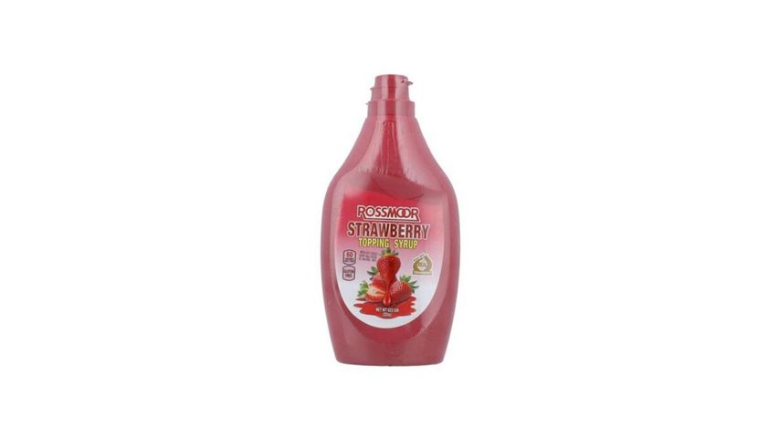 Rossmoor Strawberry Topping Syrup 623g