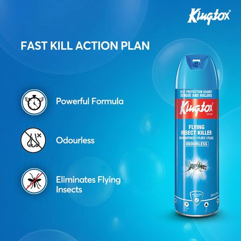 Kingtox Flying Insect Killer Spray Odorless 300ml