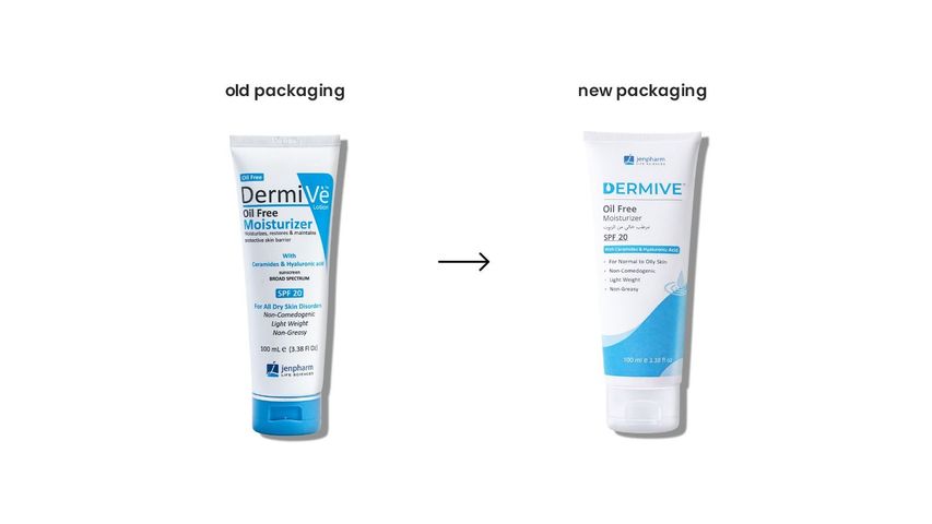 DermiVe Oil Free Moisturizer 100ml