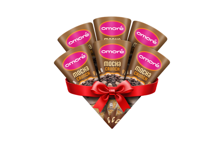 Mocha Crunch Cone - Pack of 6