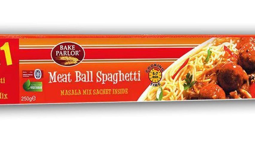 Bake Parlor Meat Ball Spaghetti Box 250g