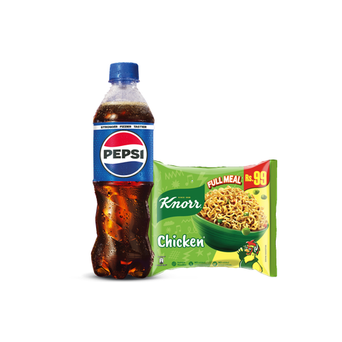Pepsi 500ml + Knorr Chicken Noodles