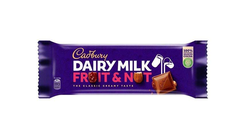 Cadbury Dairy Milk Fruit&Nut 38Gm