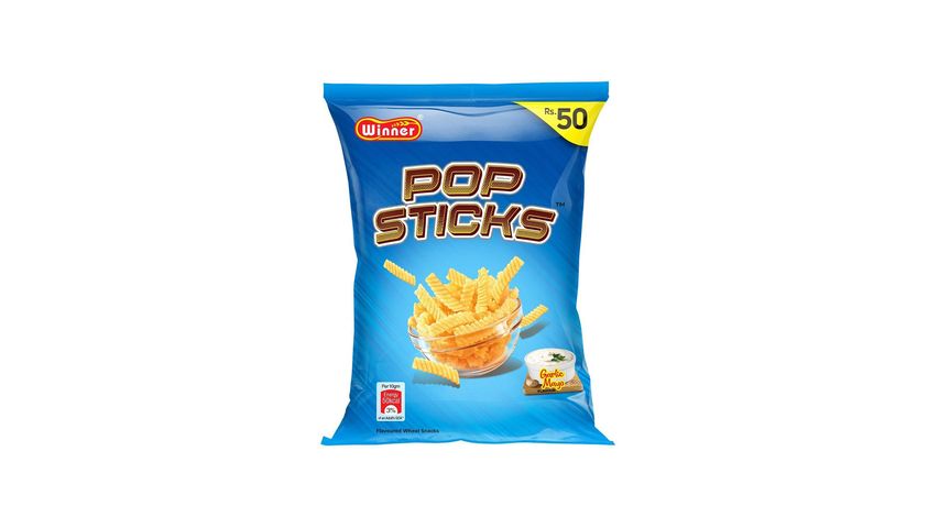 Pop Sticks Garlic Mayo 50g