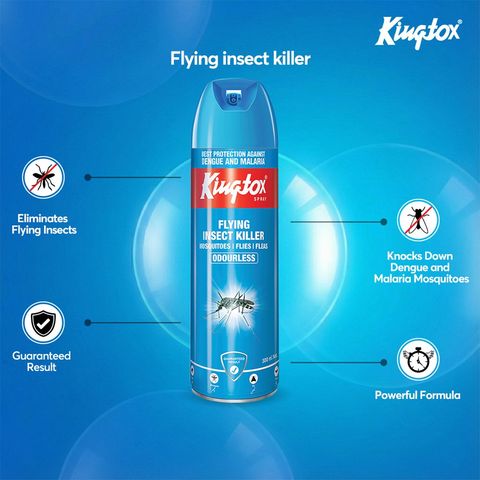 Kingtox Flying Insect Killer Spray Odorless 300ml