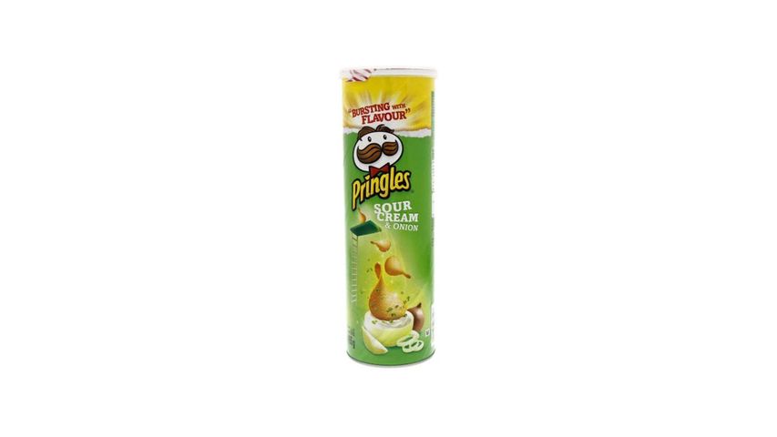 Pringles Sour Cream & Onion Crisps 165g