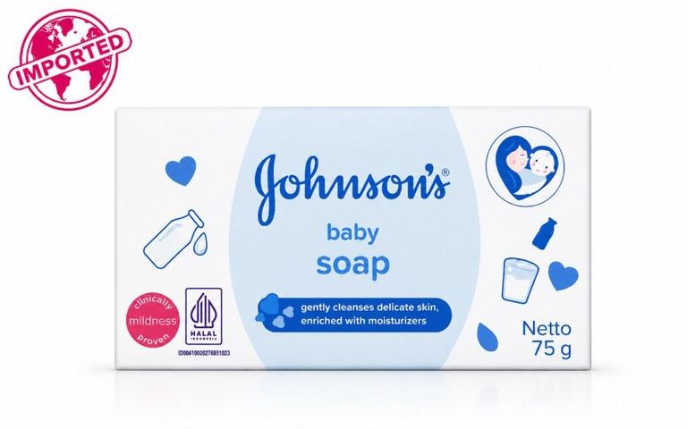 Johnson's White Baby Soap 75g (Imported)