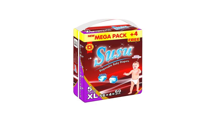 Susu Diapers Extra Large 56 Pieces