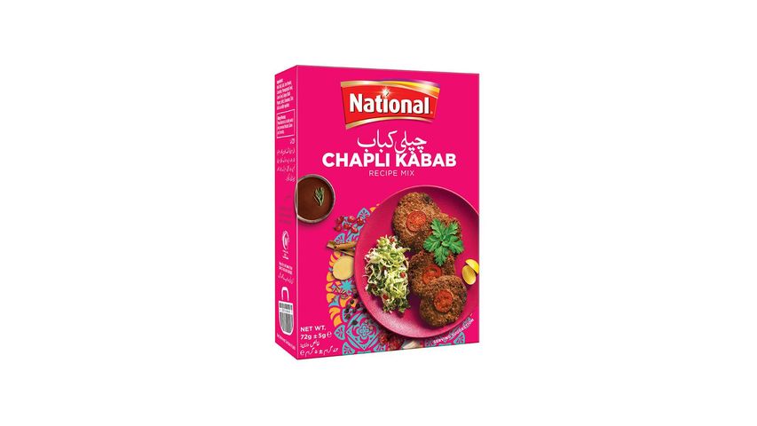 National Chapli Kabab Masala 72g