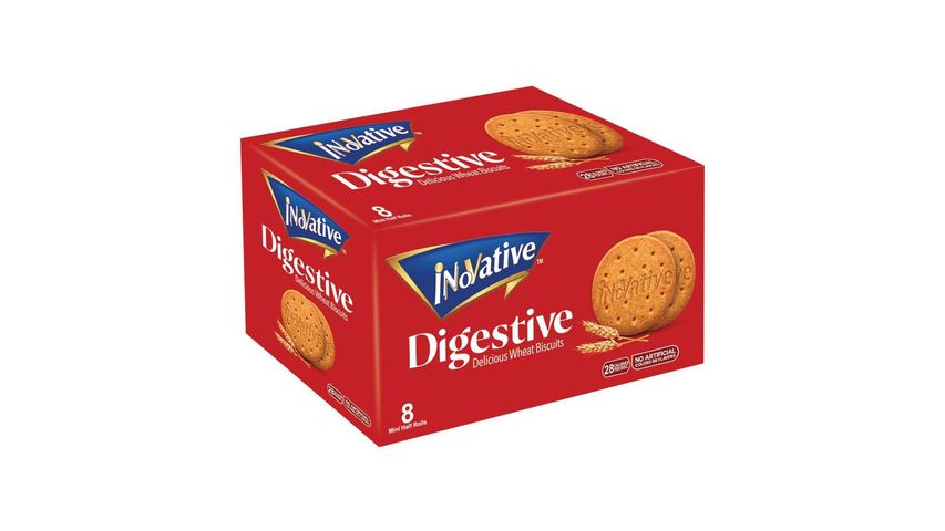Innovative Digestive Delicious Wheat Biscuits Mini Half Roll Box