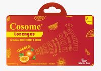 Cosome Lozenges Orange 1 Strip x 8 Tablets