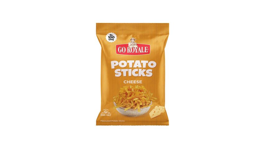 Go Royale Potato Sticks Cheese (Rs 100) 58g