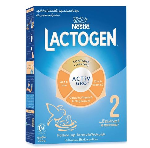 Nestle Lactogen 2 Follow-up Formula Powder 200g