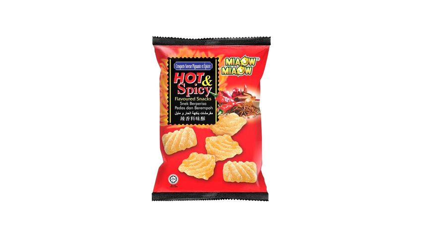 Miaow Miaow Hot & Spicy Snacks 1 Unit