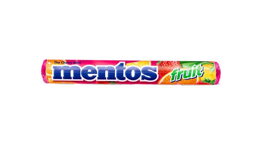 Mentos Roll Fruit (14 Pieces) 1 Unit