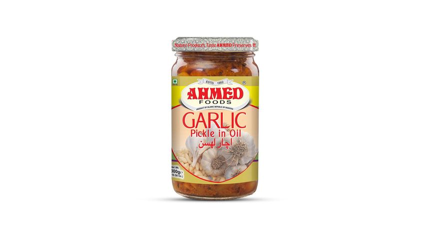 Ahmed Pickle 300Gm Garlic Bottle