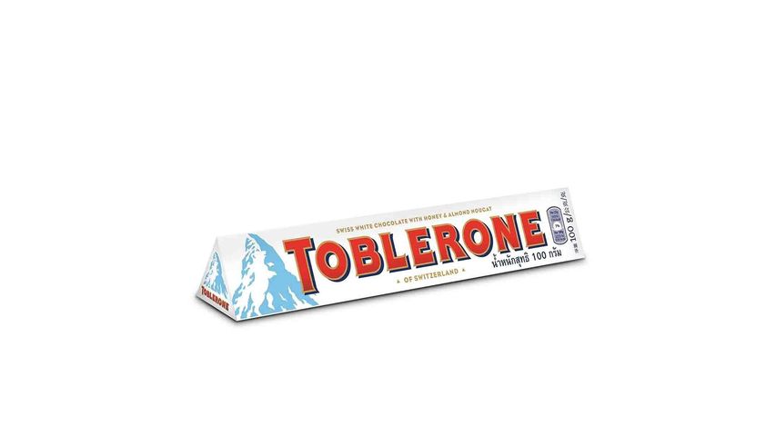 Toblerone Chocolate White 100Gm