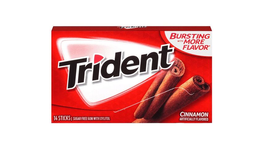 Trident Cinnamon Flavor Gum 27g