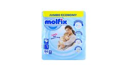 Molfix Diaper Newborn Jumbo Pack Size 1 (2-5kg) 84 Pcs
