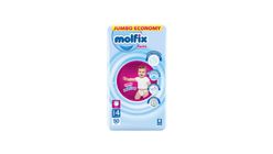 Molfix Diaper Pants Maxi Jumbo Pack Size 4 (9-14kg) 50 Pcs