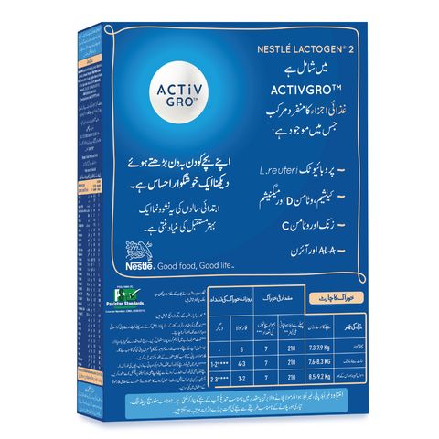 Nestle Lactogen 2 Follow-up Formula Powder 400g