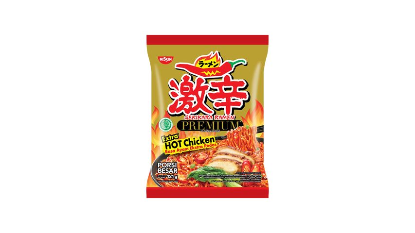 Nissin Geki Kara Ramen Premium Hot Chicken 121g (00001)