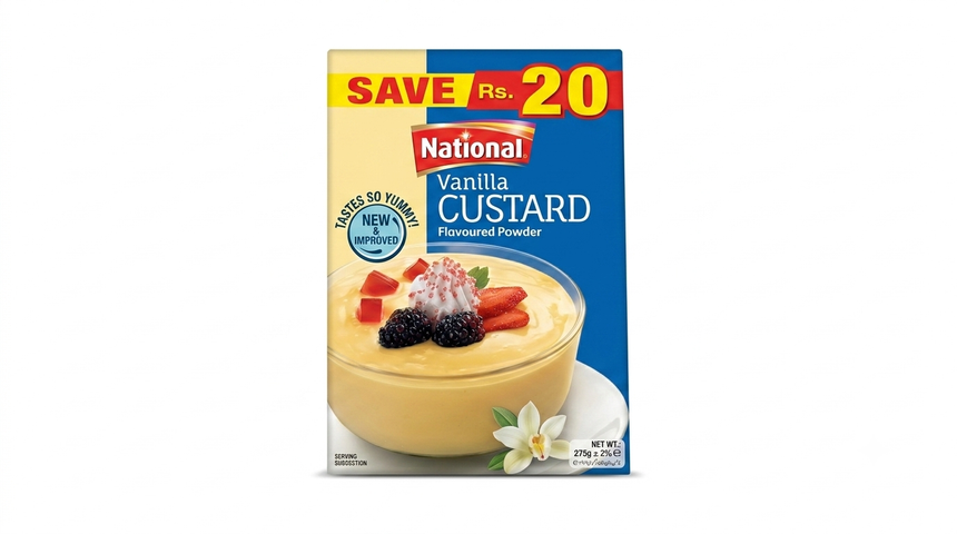 National Vanila Custard 275g