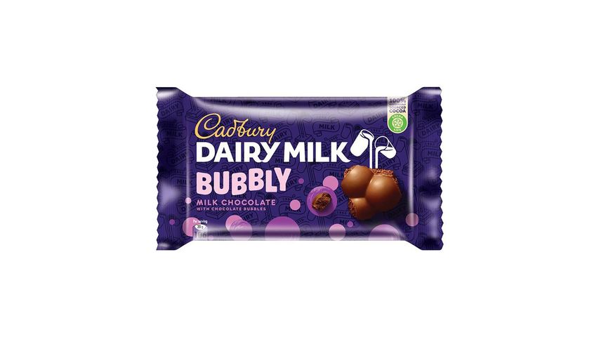 Cadbury Dairy Milk Bubbly Chocolate 40g