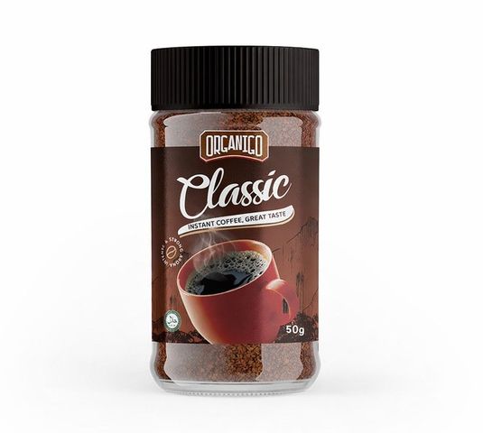 Organigo Classic Instant Coffee 50 grams