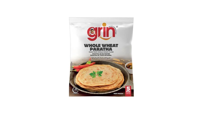 Grin Whole Wheat Paratha (5 Pieces) 350g