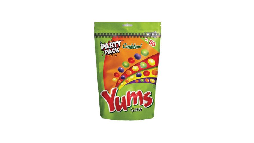 Candyland Yums Sour Party Packet 48 Pieces